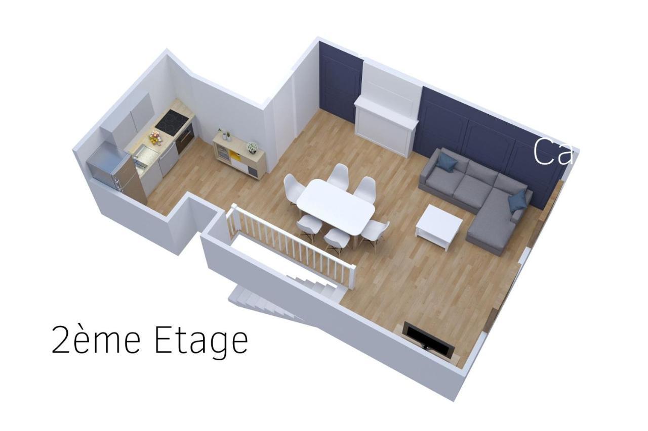 Le Double Pirou # 2 Appartements # Halte Auvergne Thiers Zewnętrze zdjęcie