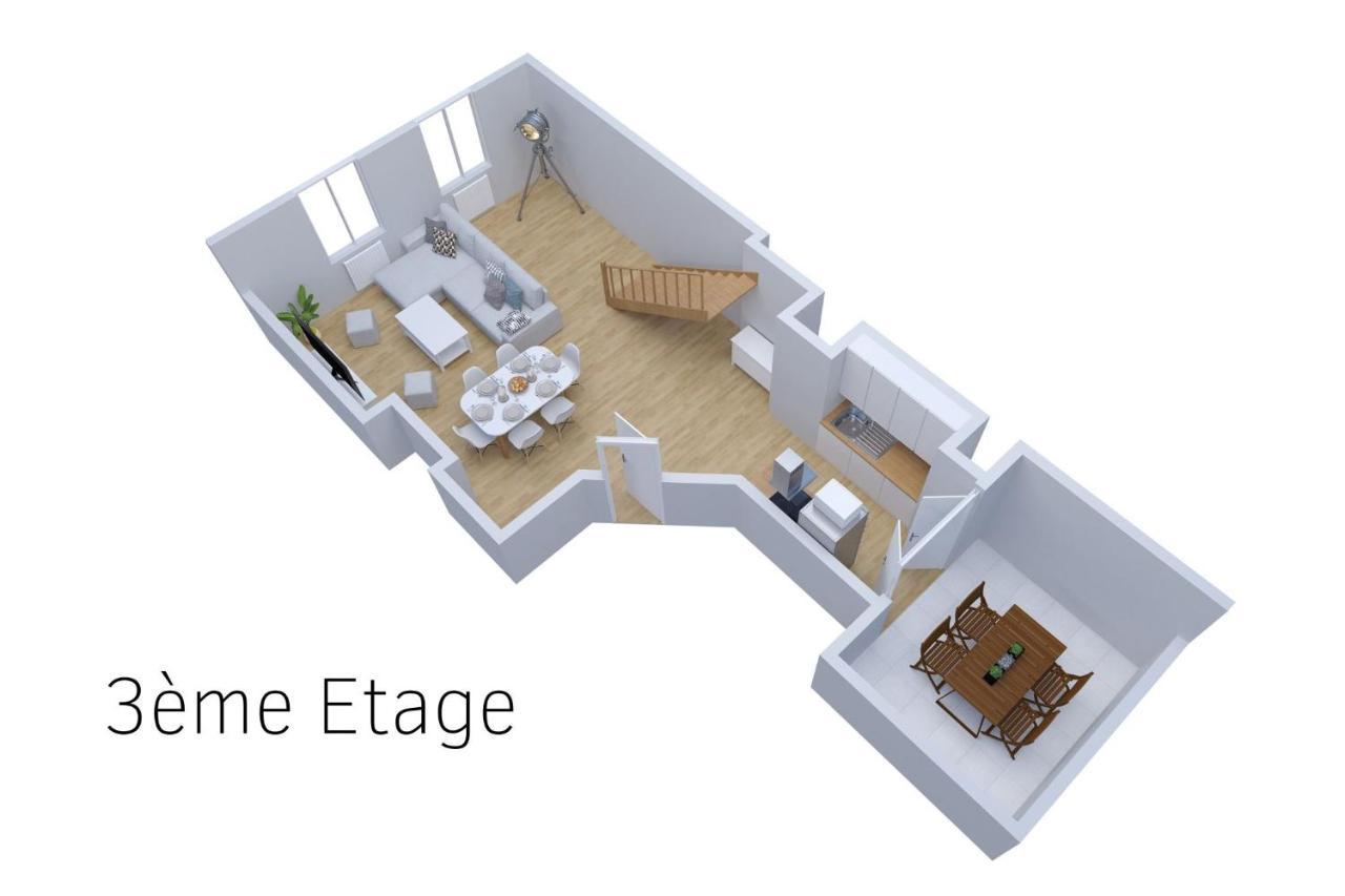 Le Double Pirou # 2 Appartements # Halte Auvergne Thiers Zewnętrze zdjęcie