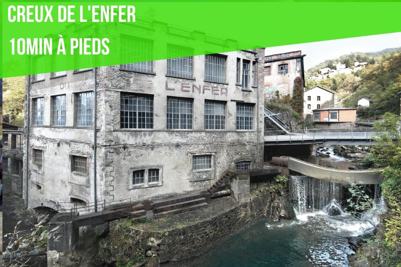 Le Double Pirou # 2 Appartements # Halte Auvergne Thiers Zewnętrze zdjęcie